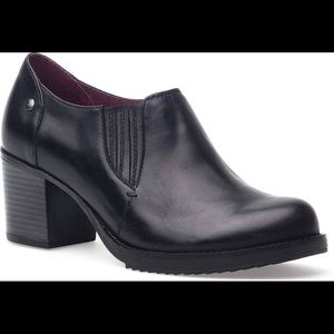 Dansko Adrienne Antiqued Calf Black